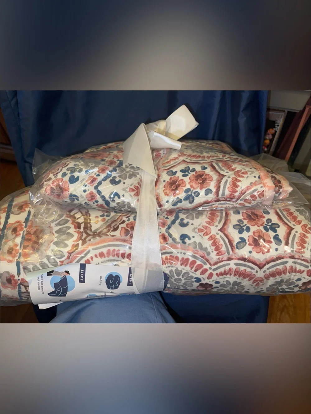 510 Design Valerie Boho Floral Paisley Quilted Reversible Quilt & Sham Set